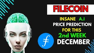 Insane FILECOIN FIL Price Prediction for THIS WEEK by A.I