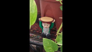 How to make Christmas Garden Gnome with Polymer Clay