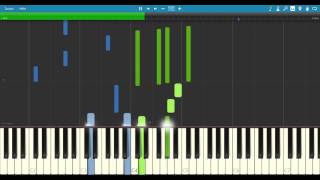 aria-tenki-ame - [Synthesia] Piano cover
