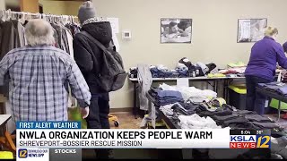 Shreveport-Bossier Rescue Mission providing shelter, supplies to unhoused individuals during wint...