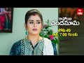 Ravoyi Chandamama Latest Promo | Episode No 1101 | 30th October 2024 | ETV Telugu