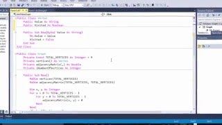 Graph Data Structure 2. Implementation in VB.NET