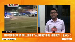 Trujillo: tiroteo deja un fallecido y al menos dos heridos en Urb. La Intendencia