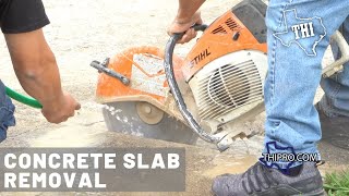 Concrete Slab Removal