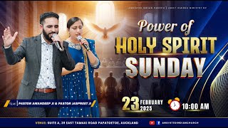 Power Of HOLY SPIRIT Sunday Morning Prayer Service (23/02/2025) With Pastor Amandeep Singh