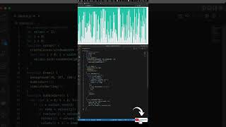How to Bubble sort using p5.js | Simulate Sort Algorithm EP-1