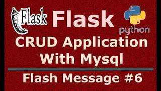 6 Python Flask CRUD Application Flash Message