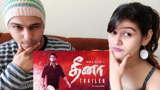 Dheena - Trailer Reaction | Ajith Kumar | Yuvan Shankar Raja | A.R Murugadoss | HB | Shw Vlog