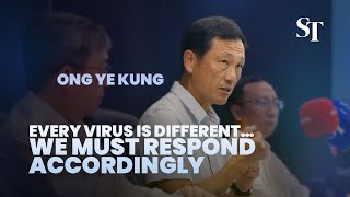 Ong Ye Kung on characteristics of mpox and its transmission