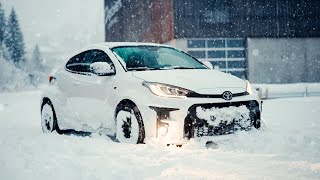 NEW Toyota GR Yaris LOVES The Snow!