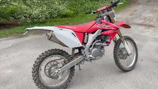 Best Bang for your Buck Enduro Bike? Honda CRF250X On/Off Road Ride - Beautiful New England Spring