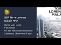 2BR Torre Lorenzo Malate RFO