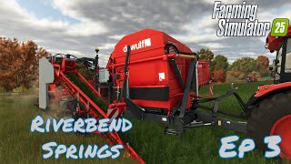 Carrots, 0/10 Would Not Recommend | Let's Play FS25 | Riverbend Springs Ep 3