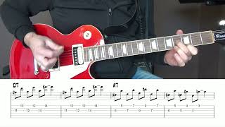 Guitar Blues Tutorial - Classic Two String Blues Riff