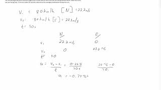 Acceleration with Constant Speed