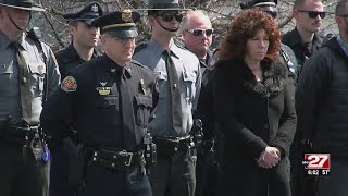 Residents honor and remember Lt. William Lebo in Lebanon Police procession