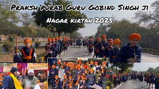 Prakash Purab ✨ Guru Gobind Singh Ji 🤍  |Nagar Kirtan Delhi 😍 Rakabganj Sahib to Fateh Nagar🥳