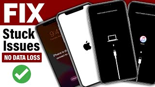 How to FIX All Stuck Issues on iPhone/iPad/iPod | Stuck on Apple Logo/Black Screen/Recovery Mode....