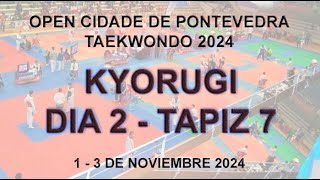 Pista 7 - D2 Kyorugi - Open Cidade de Pontevedra de Taekwondo 2024