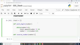 EP06 - Python Stack - Reverse the digits of a Decimal Number