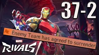 Iron Man Made Them Rage Quit With 37 KIlls [Marvel Rivals Competitive]