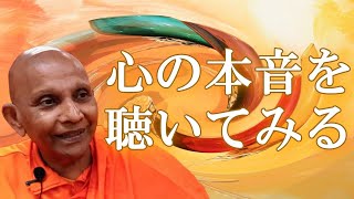 心の本音を聴いてみる｜スマナサーラ長老の切り抜き法話（初期仏教Q\u0026A）#正精進 #心理学 #怠け #jtba