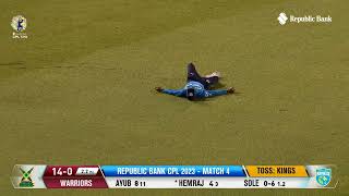 Roston Chase Takes Unbelievable Catch! | CPL 2023