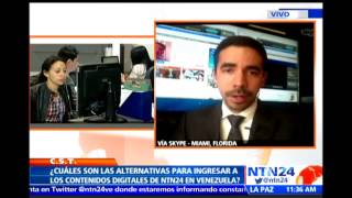 Director de NTN24.com revela alternativas para acceder a los contenidos del canal desde Venezuela