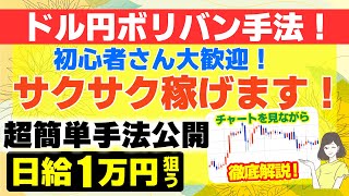 【FX】ドル円スキャルピング手法【ビットコイン】【BTC】【ドル円】【USDJPY】【GOLD】【ユーロドル】【XAU USD】