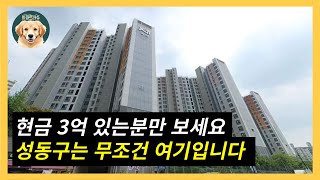 현금 3억이 있다면 성동구는 이 아파트를 사세요