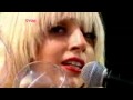 Lady GaGa - Poker Face Unplugged (LIVE)