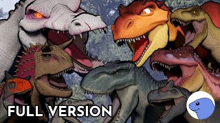 Momma Dino, Rexy and Disney's Carnotaurus vs Rudy, Baryonyx | Animation (Full Version)