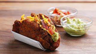 Inside-Out Fried Chicken Tacos