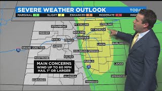 Severe Storms Possible Later Today