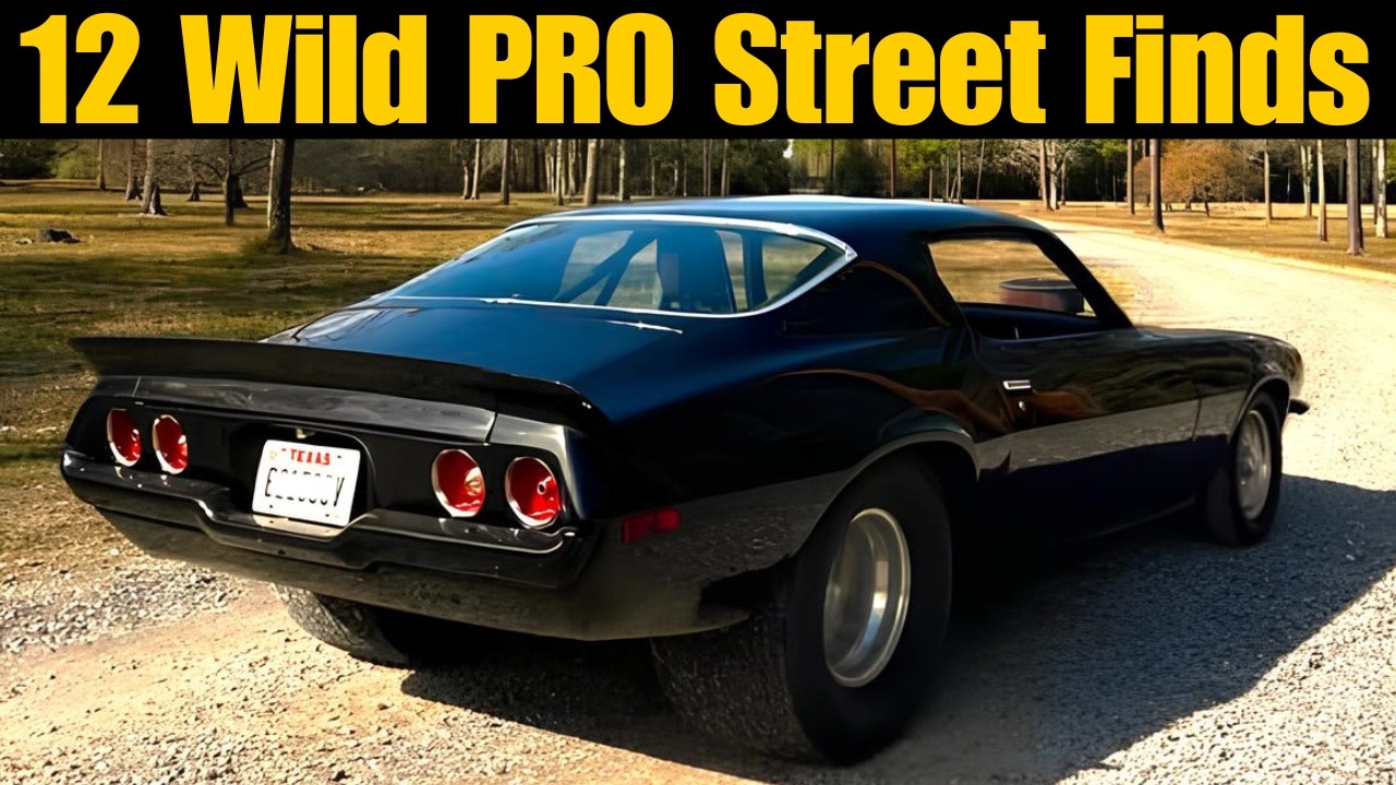 12 Wild Pro Street Vehicles For Sale Youtube