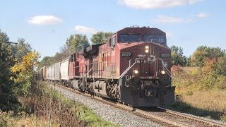 RAILREEL CN CP Woodstock \u0026 Zorra Ont. Oct 8 2016