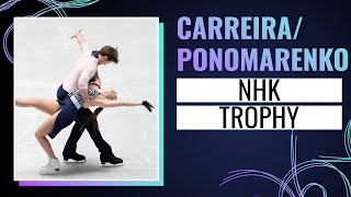 CARREIRA / PONOMARENKO (USA) | NHK Trophy 2024 | #GPFigure