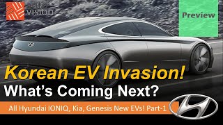 All Upcoming Korean EVs 2021-2022 Part-1!  Hottest Electric Cars from Hyundai Ioniq, Kia and Genesis