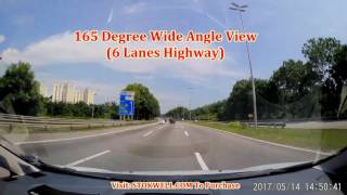 Xiao Yi Smart Dash Car Cam Demo Video - By Stokwell Malaysia