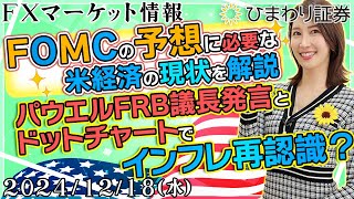 【FXマーケット情報】FOMCの予想に必要な米経済の現状を解説！パウエルFRB議長発言とドットチャートでインフレ再認識？★2024年12月18日の分かり易いドル円予想