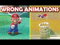 Mario with the wrong animations is hilarious [Super Mario 3D World + Bowser's Fury modding]