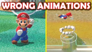 Mario with the wrong animations is hilarious [Super Mario 3D World + Bowser's Fury modding]