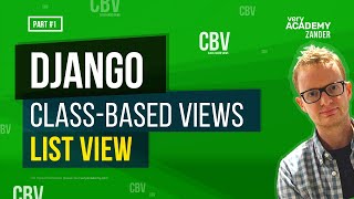 Learn Django Class Based Views - ListView - Theory and Examples