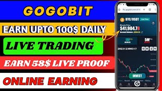 Gogobit.com Trading app Review || Best Trading platform | Gogobit.com real or fake full explained