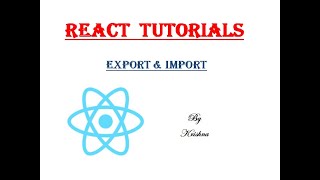 ES6 Modules Import Export in React JS | How to import and export modules