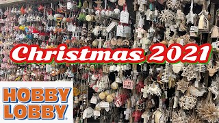 Hobby Lobby Christmas Ornaments 2021 & Decor