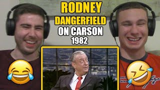 No One Could Make Carson Laugh Quite Like Rodney Dangerfield (1982) REACTION!! 😂😂