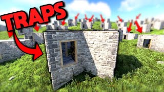 We Covered The Entire Rust Server With Trap Bases