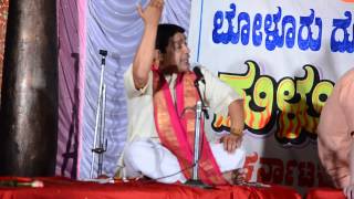 Yakshagana Bheeshmavijaya in Thulu Padya Sathish Shetty Bheeshma Kumble Sundar Rao Parashurama Ashok