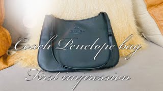 Penelope coach bag first impression